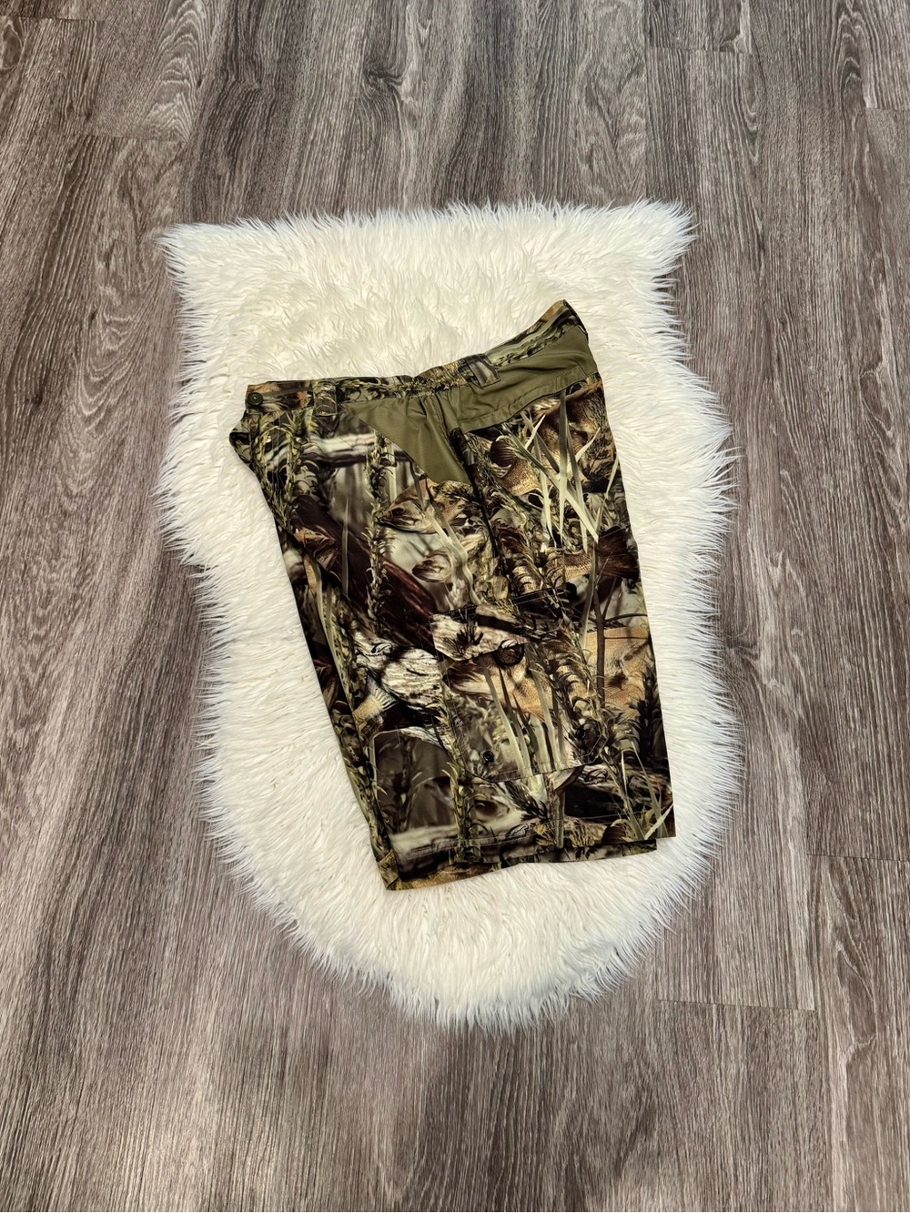 Fishouflage  Fishing or Swim Shorts. Size Medium.